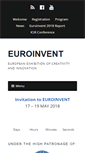 Mobile Screenshot of euroinvent.org